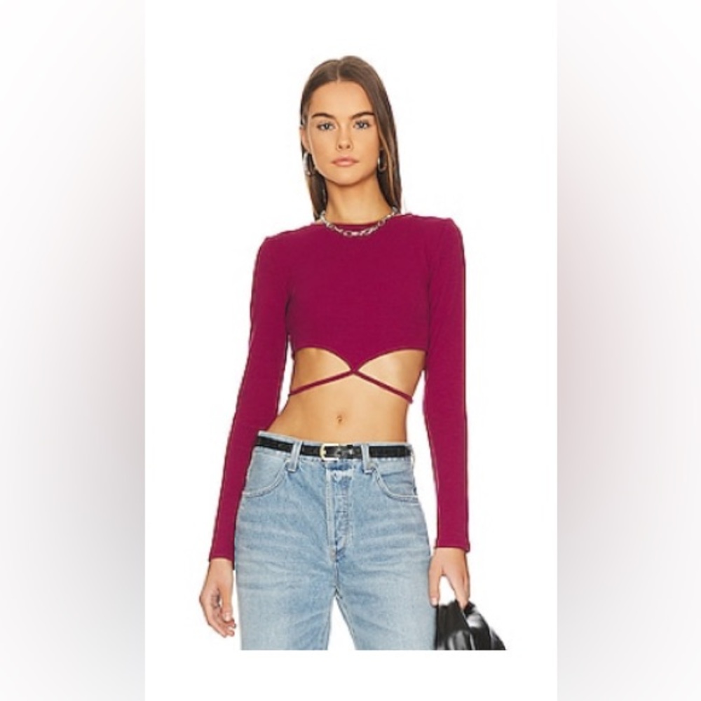 Revolve: Lovers + Friends Waist Tie Tee